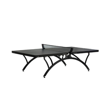 Killerspin Blackwing Black ping pong table on a white background