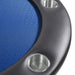 BBO Aces Pro Poker Table-Cup holder view in Blue