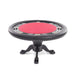 BBO Nighthawk Poker Table - 8 Players in red
