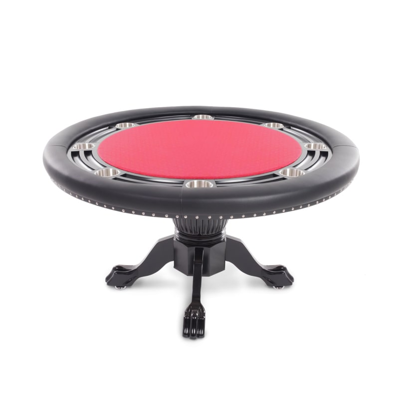 BBO Nighthawk Poker Table - 8 Players in red