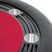 BBO Nighthawk Poker Table Round 8 Players Cupholder in red