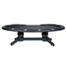 BBO Prestige X Kidney Bean Poker Table - Luxury in black
