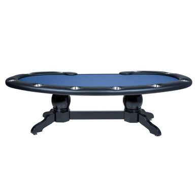 BBO Prestige X Kidney Bean Poker Table - Luxury in blue