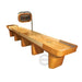 Champion-Capri Wooden shuffleboard table with 'Champion' branding on a white background