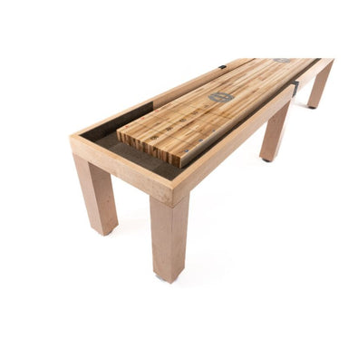 Champion-Richland-Shuffleboard Wooden shuffleboard table on a white background