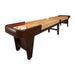Charleston shuffleboard table on a white background