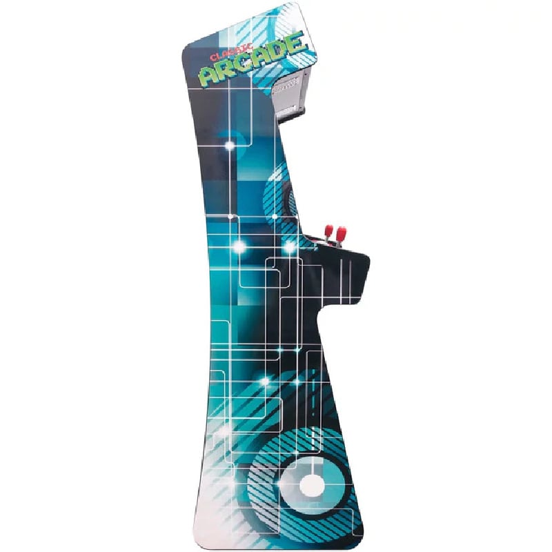 Creative Arcades 2 Player Slim Home Arcade Machine Slim View 