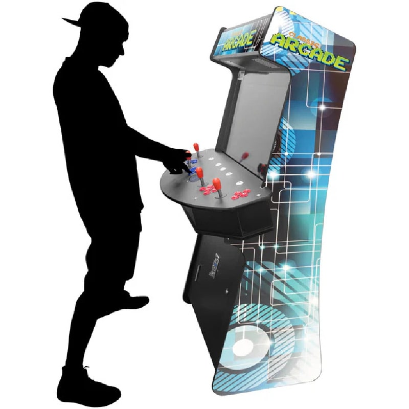 Creative Arcades 4 Player Slim Home Arcade Machine Right View