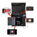 Creative Arcades TR-2 Terminator Light Blaster 4 Player Stand up Arcade Machine Buttons