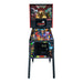 Dungeons-and-Dragons Pinball machine with colorful design on a white background