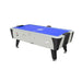 Dynamo Pro Air hockey table in argent frost playing surface on a white background
