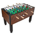 Dynamo Big D Foosball table with wooden finish and green playing surface