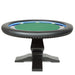 buy Ginza Round Poker Table for 8 Players in green