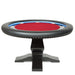 Buy Ginza Round Poker Table for 8 Players in Red