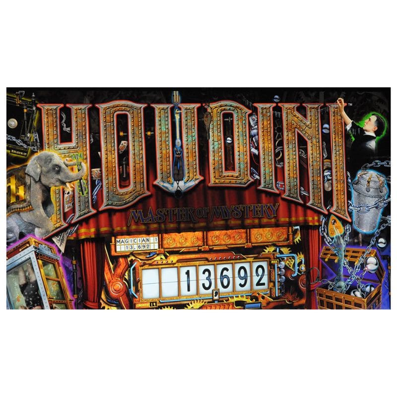Houdini-Pinball-Back-Box-View