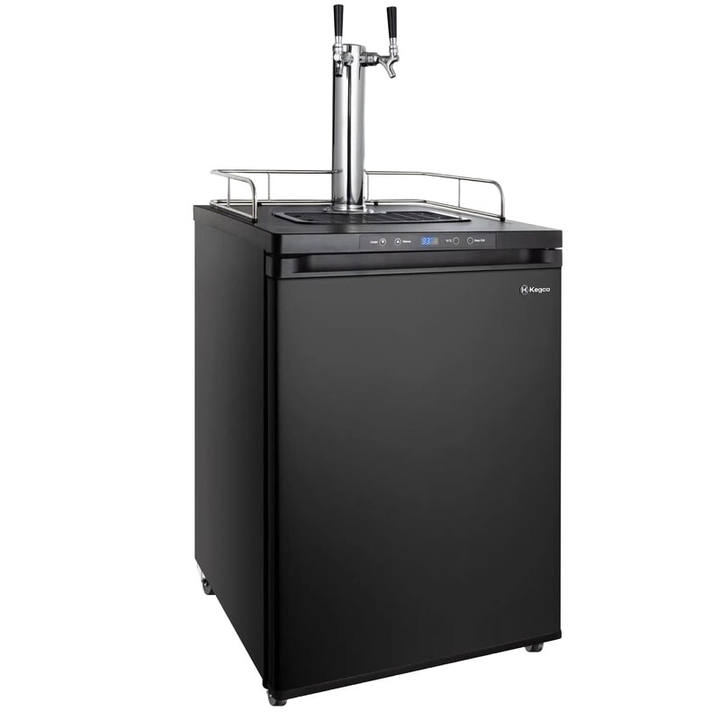 Kegco_K309_Keg_Dispenser_in_black_right_view