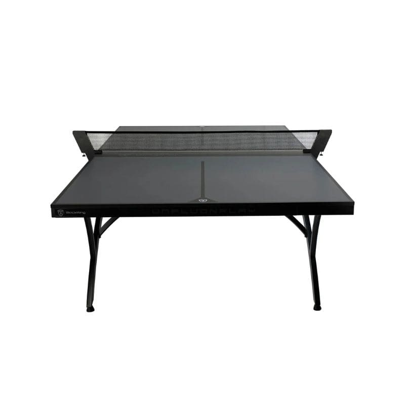 Killerspin SVR Blackwing ping pong table on a white background