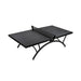 Killerspin Blackwing Black ping pong table on a white background