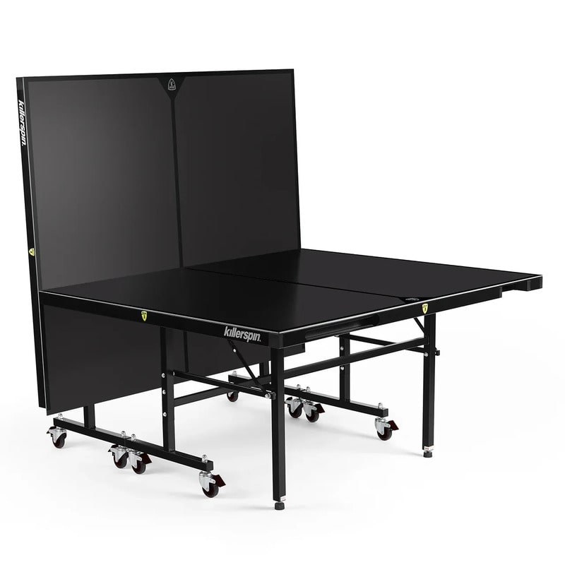 Killerspin MyT7 BlackStorm Outdoor Ping Pong Table Playback