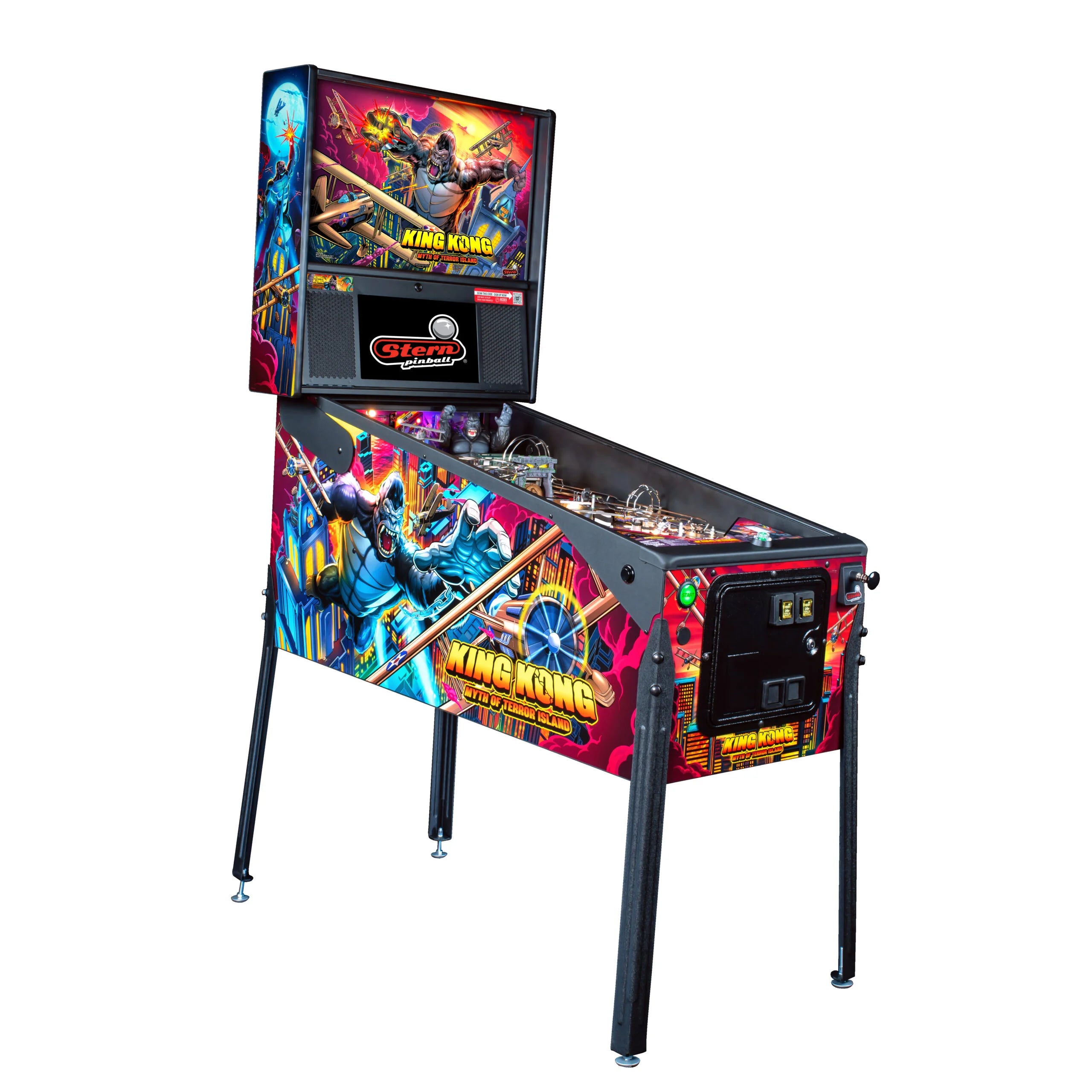 King-Kong-Pinball-Machine-Premium-Right-View