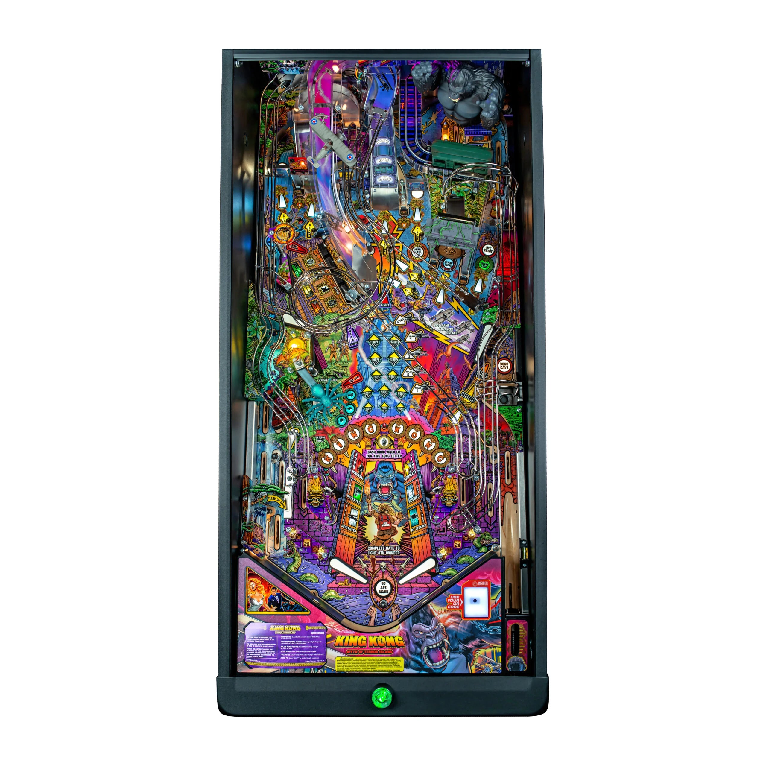 King Kong Pinball Machine - Premium