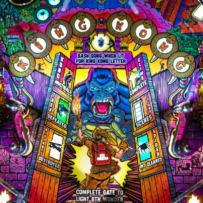 Stern-King_Kong_Pinball_machine-Pro_playfield-detail-3