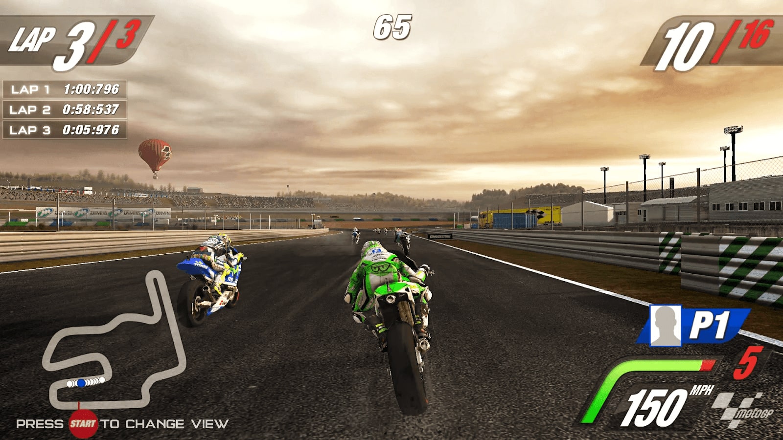 Moto GP VR Gameplay 1