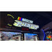 NASCAR Pit Stop Sign themed arcade machine with digital display and branding.