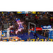 NBA Superstars game in progress with players and crowd on a court, featuring NBA League Pass branding.