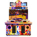 Basketball arcade machine with NBA Superstars branding on a white background