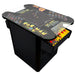 Pac-Man Cocktail Table with colorful graphics on a white background