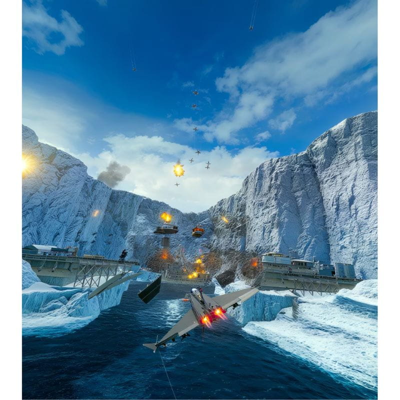 Raw Thrills Top Gun: Maverick Arcade Machine | Flight Simulator Game