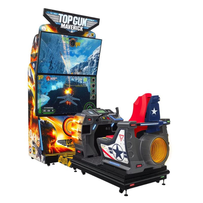 Raw Thrills Top Gun: Maverick Arcade Machine | Flight Simulator Game