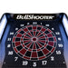 BullShooter dartboard with a black and red design on a white background