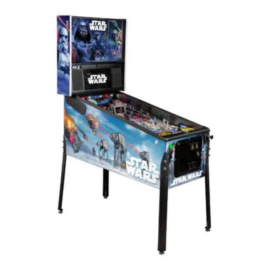 Star Wars premium pinball machine on a white background