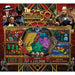 Slot machine-themed artwork celebrating 'The Godfather' with character images and game interface.