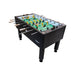 Tornado Classic Foosball table with black frame and green playing surface on a white background