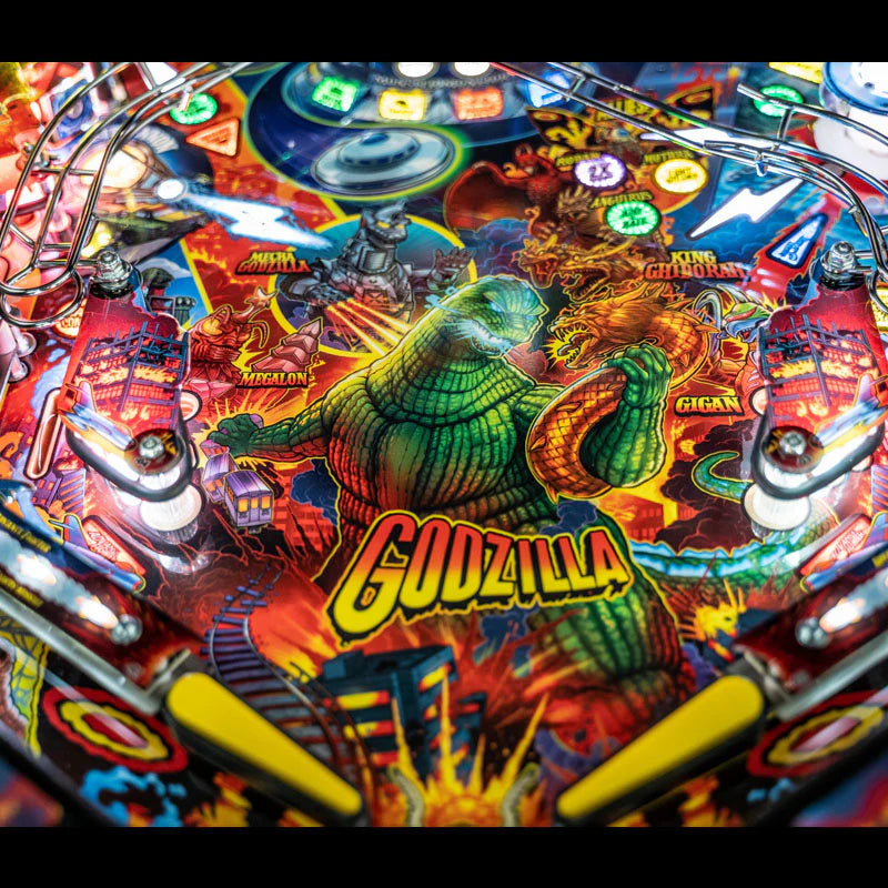 Godzilla Fish Machine Godzilla Pinball Machine Pro — The Mancave Authority