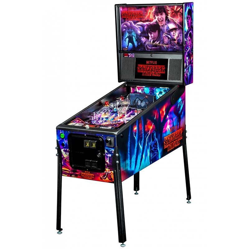 stern stranger-things-premium-pinball-left view